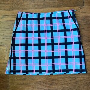 Golftini Golf Skort Women Golf Skort Performance Stretch in Hopscotch Size 2